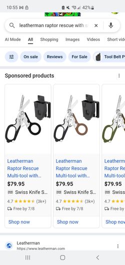 Leatherman Raptor Rescue