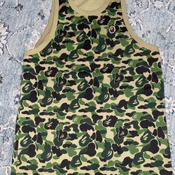 Bape Tank Top Sz Large