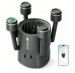 BUBLUE BuVortex V5 Pool Surface Skimmer Robot, Pool Cleaner with App Control