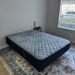LIKE NEW MATTRESS WITH FRAME