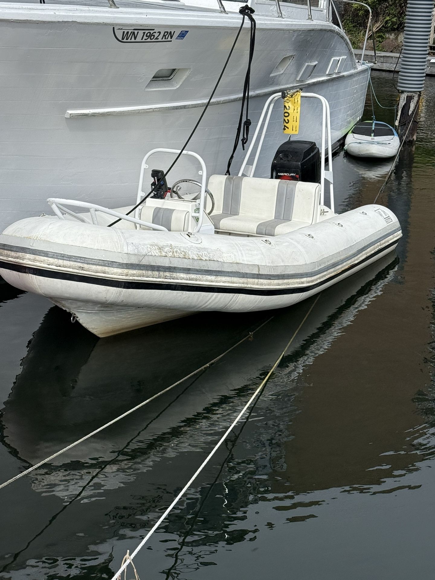 13ft Zodiac Rib Boat Yachtline Inflatable Dinghy