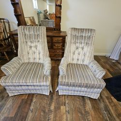 Matching Vintage Arm Chairs