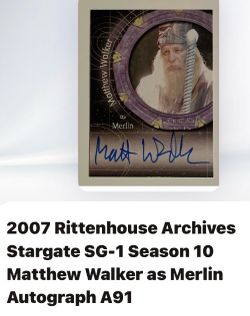 Stargate SG-1 Autograph