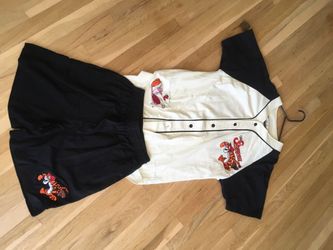Tigger and Pooh Baseball outfit
