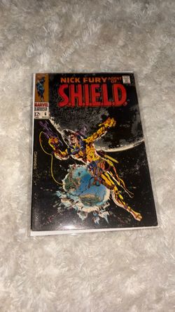 1968 Nick Fury Agent of S.H.I.E.L.D. #6 Marvel Comic