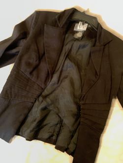 Black blazer