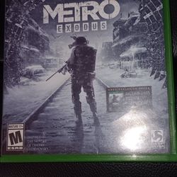 Xbox One Game Metro Exodus 