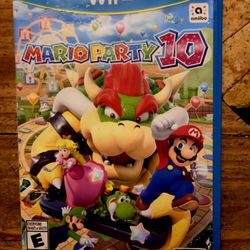 Wii U Mario Party 10. Check Out My Other Listings For More Wii Games 