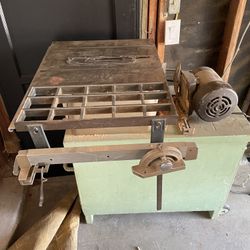 Classic Working Table Saw - Ready for Your Workshop!
