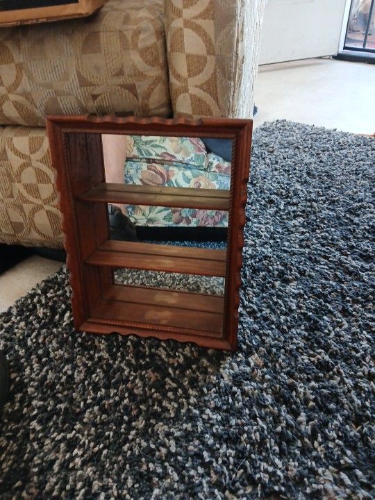 Mirror Framed Shelf