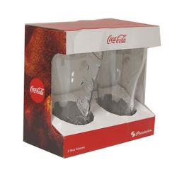 Coca Cola Affinity Fountain Glass - set of 2 (by Pasabahce)