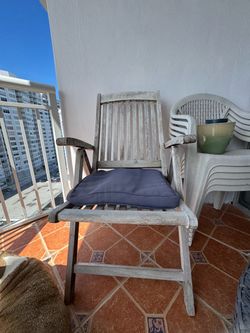Vintage Teak Yacht Captain’s Chair – Marine/Boat Chair