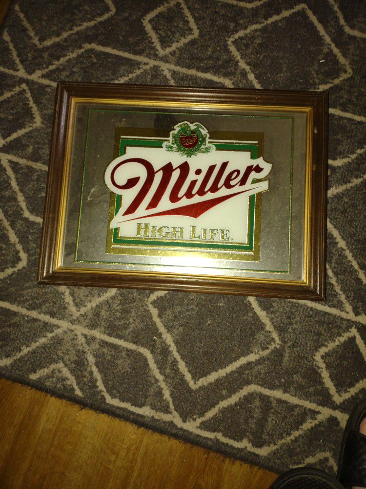 Vintage Miller Mirror