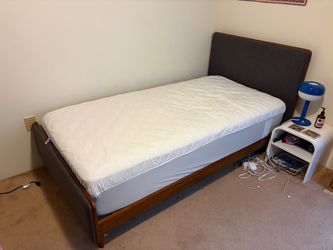 Free Dania twin bedframe and mattress