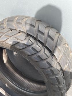 Adventure motorcycle tires