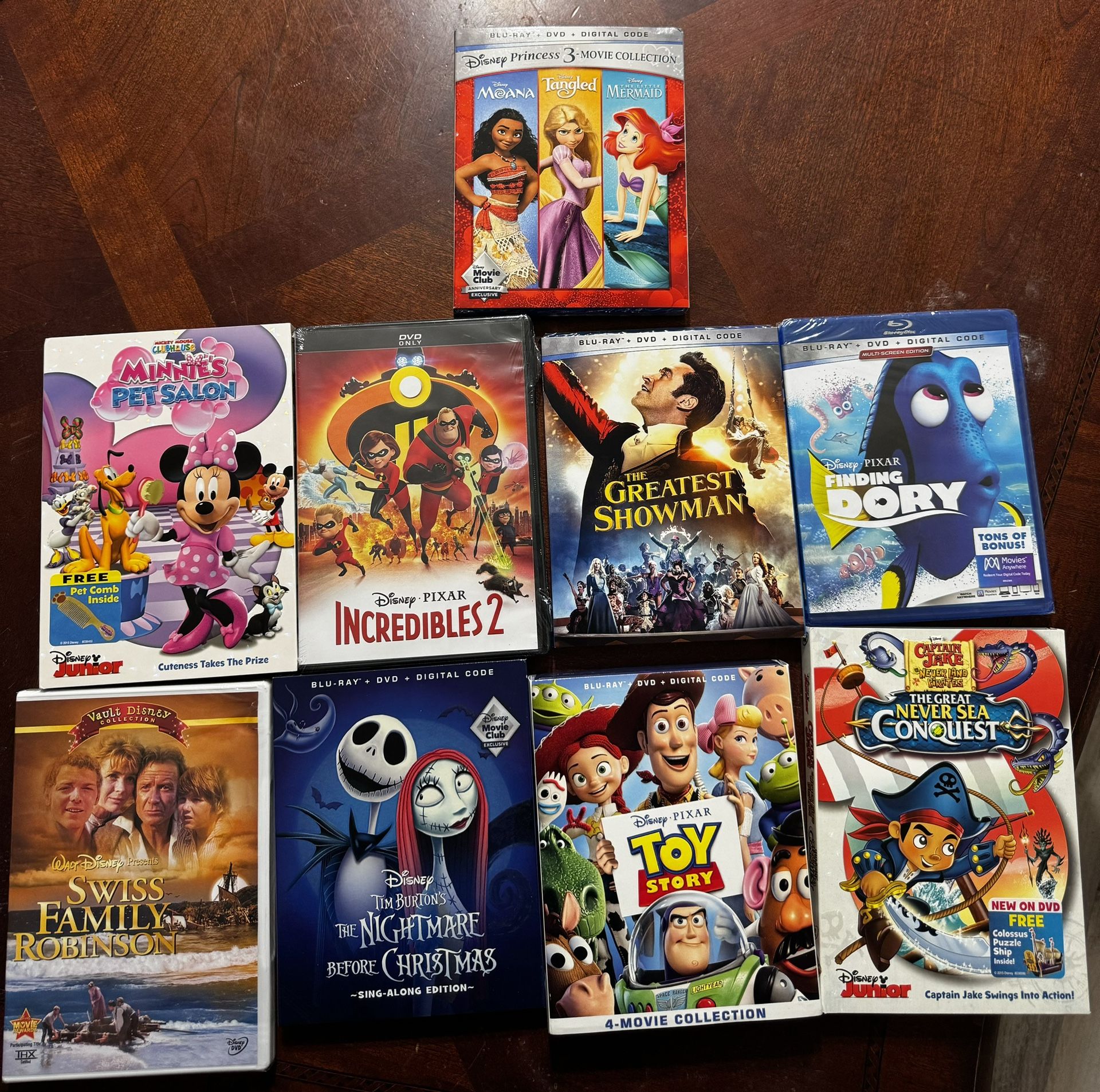 $1 DVDs And Blu Rays