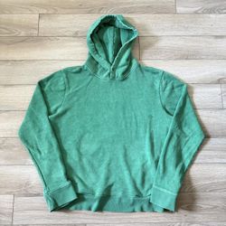 OUTERKNOWN  Green Pullover Hoodie Sweater Womens 