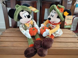 Disney Mickey and Minnie Fall sitters