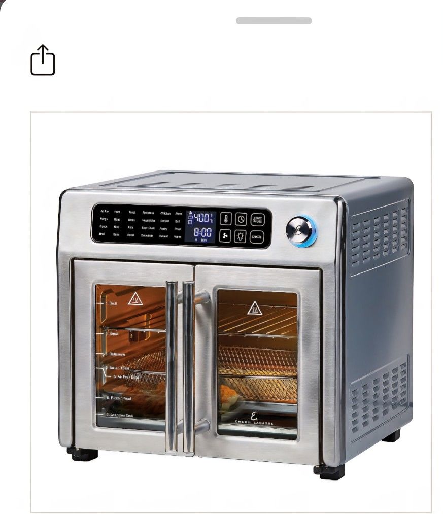 French Door Emeril Air Fryer Warranty Dual Zone Emeril Air Fryer