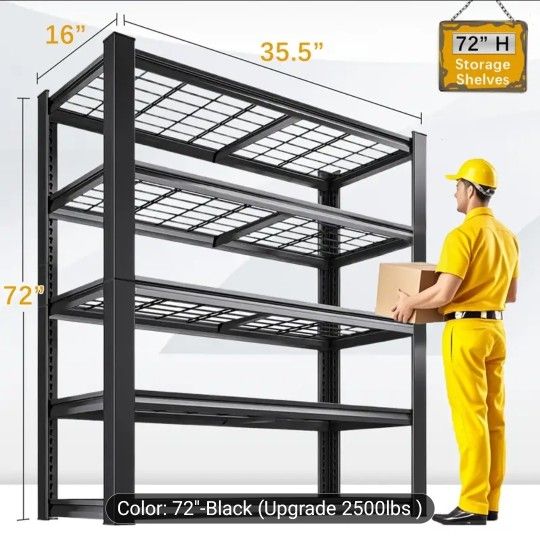 71 Inches Heavy Duty Organizer. 2500 Pounds 