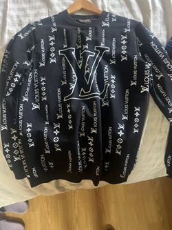 Louis Vuitton black sweatshirt Size M