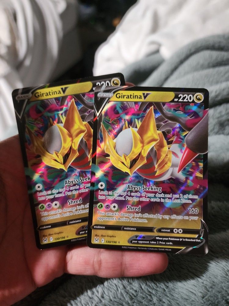 Giratina-V (130/196), Busca de Cards