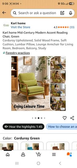 Brand new accent chair