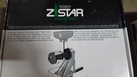 Wheatgrass juicer