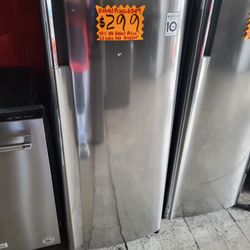New LG Freezer 6.0 Cubic Feet 