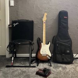 Fender Stratocaster Bundle, Best Christmas Present Ever! 🎄 