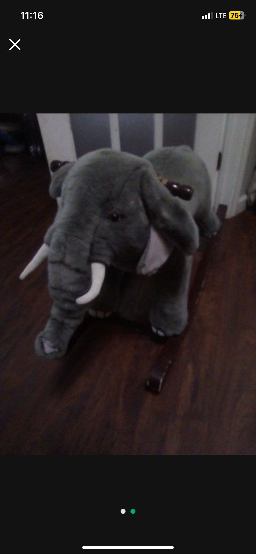 Rocking Elephant For Toddlers