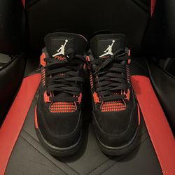 Jordan 4 Red Thunder 