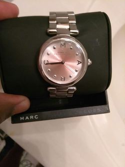 BRAND NEW IN BOX MARC JACOBS WATCH Marc by Marc Jacobs Square Watch Silver Square Dial MJ1439  main image 4