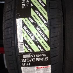 Llantas Nuevas 195 65 15 Vantage 