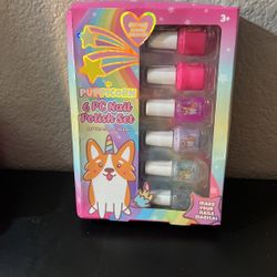 6 Pc Nail Polish Set