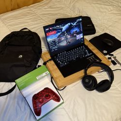 ASUS TUF A14 (Ryzen 9 / RTX 4060) + 4-Yr Warranty + Extras (Controller, Headset, Bag)
