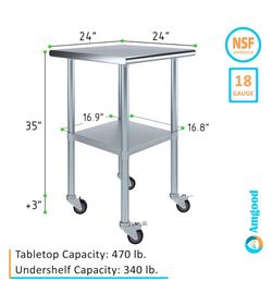 Rolling Cart For Tabletop Appliance