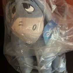 New Disney  Eeyore Plush Toy From Winnie the Pooh 
