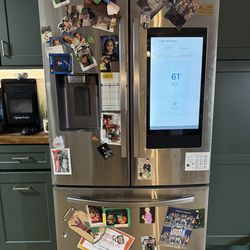 Stainless Samsung French door refrigerator