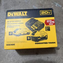 Dewalt Kit Battery 6 & 4 And Charger 