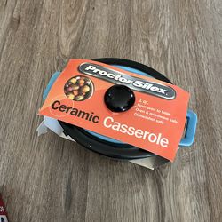 Ceramic casserole (1 qt)