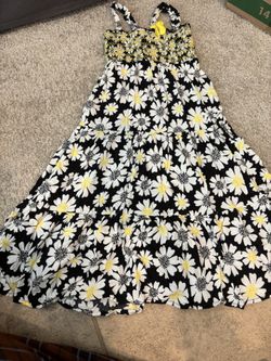 Faded Glory Girls Floral Sundress. Size 6-6x