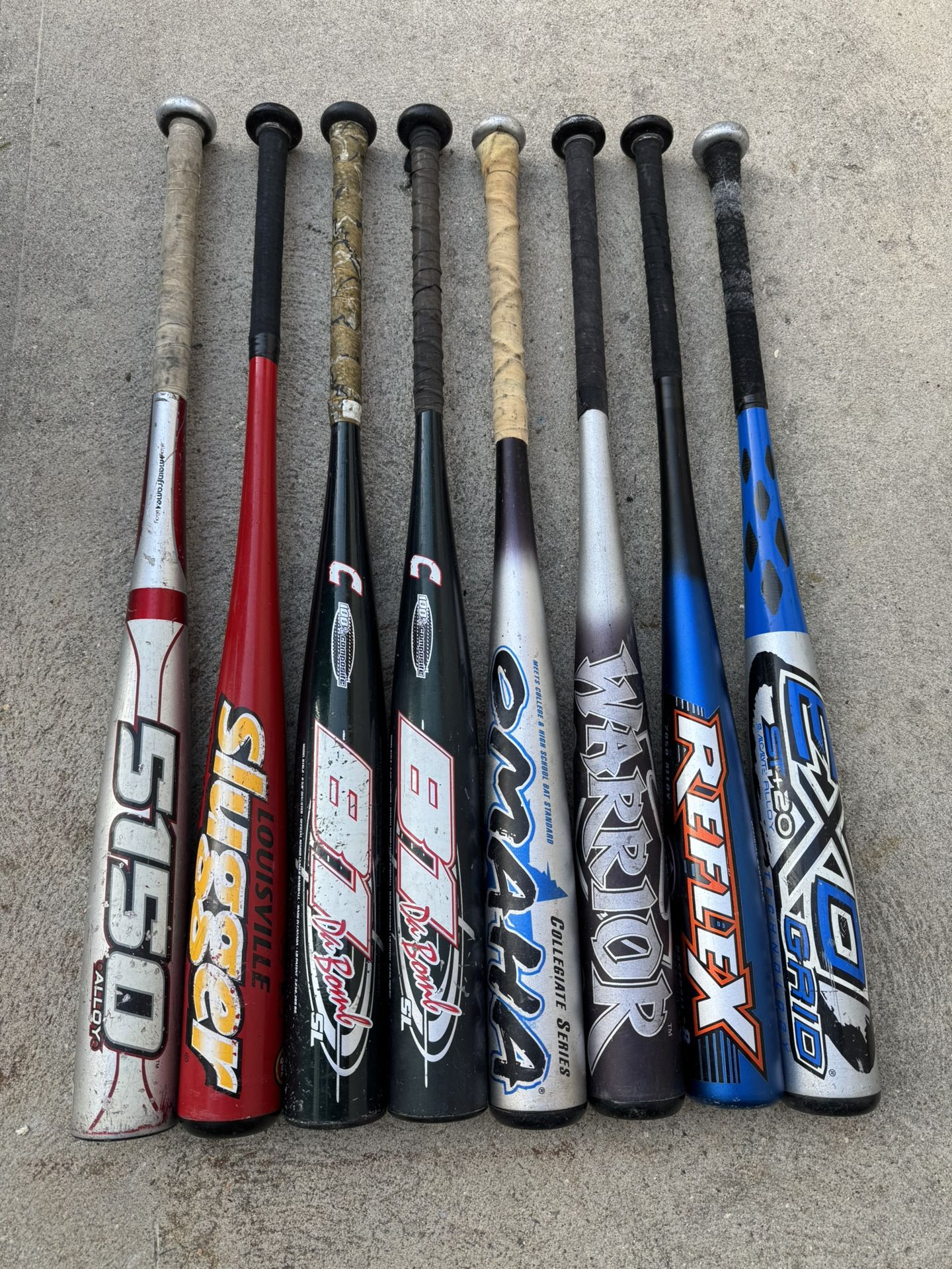 Baseball Bats 31”Have More Equipment Available 