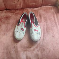 Hello Kitty Vans Kids Size 3.5