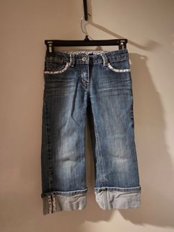 Girls Mini boden jeans, size 8