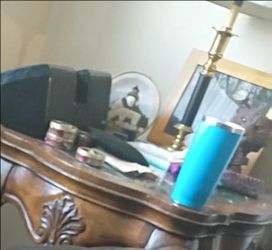In table