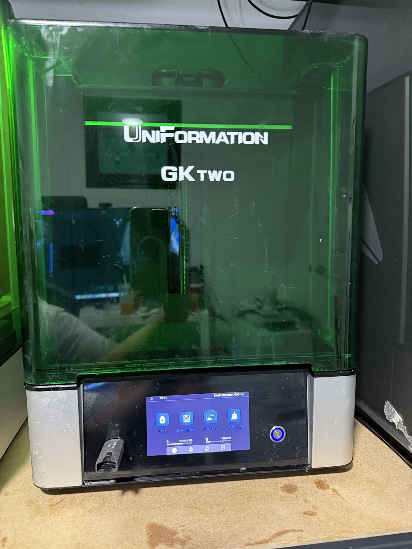 Uniformation GKtwo GK2 Resin 12k 3d Printer