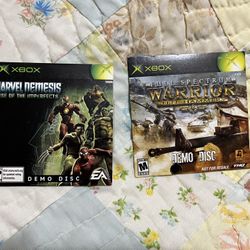Xbox Demo Discs 