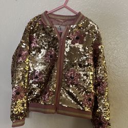Girls Glitter Jacket H&M Size 6