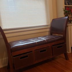 antique bench 